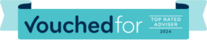 Vouched For Top Rated Adviser Ribbon 2024